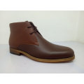 Brown Leather Mens Ankle Boots Nx 526